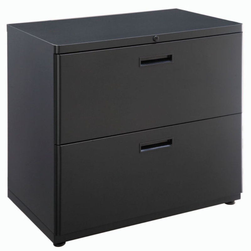 30'' Wide 2 -Drawer File Cabinet, Charcoal