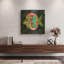 «Boho Reef IV» par Wild Apple, art mural en métal doré, 24 po x 24 po-1037039373