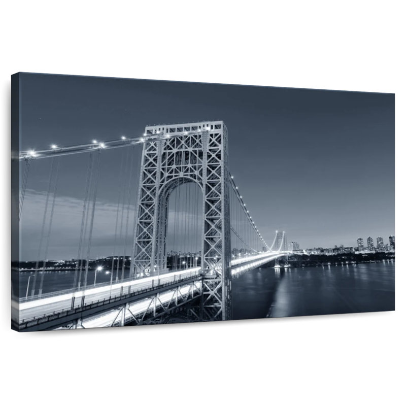 Lilie George Washington Bridge, 34" H x 51" W