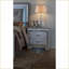 Table de chevet 2 tiroirs Modern Glam