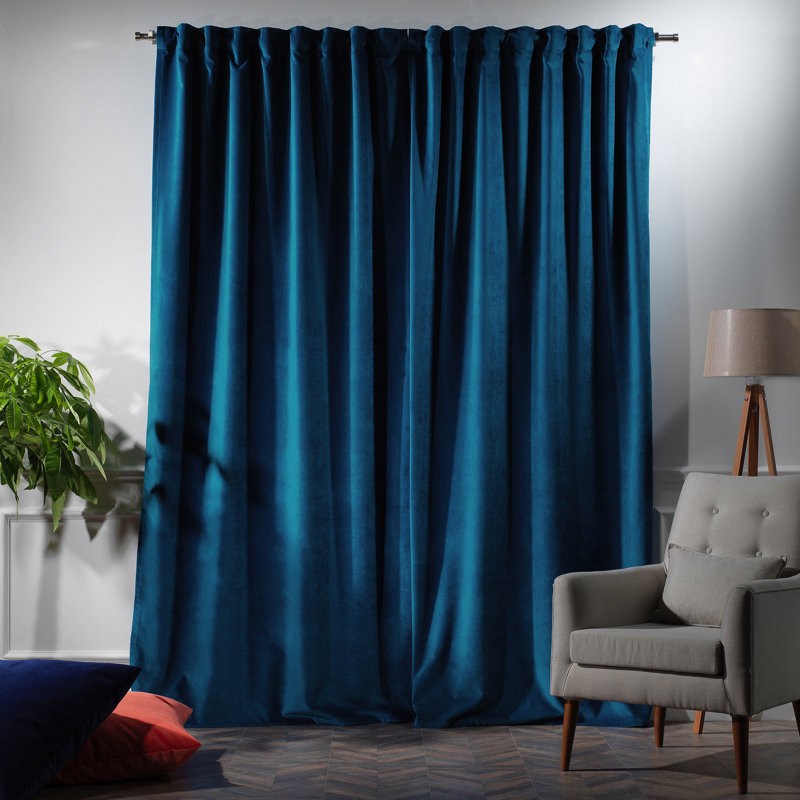 Decorative Double Panel in Matt, Extra Wide X Extra Long, L 52 po x L 108 po, 43 Prussien