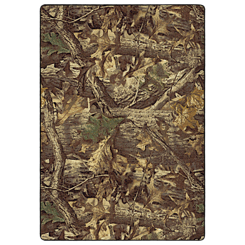 Tapis camouflage Realtree Advantage Timber, Rectangle 5 pi 4 po x 7 pi 8 po