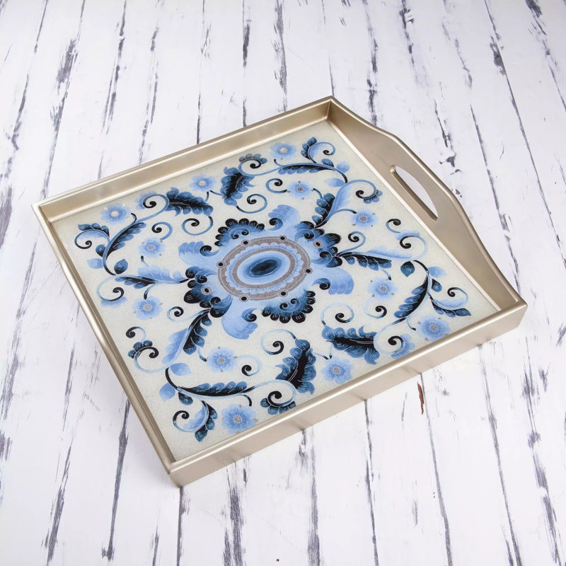 Alethia Solid Wood Tray