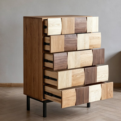 Japanese Minimalist Style Accent Chest