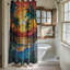 Rideaux de douche 1 pièce Sunset-1192119291