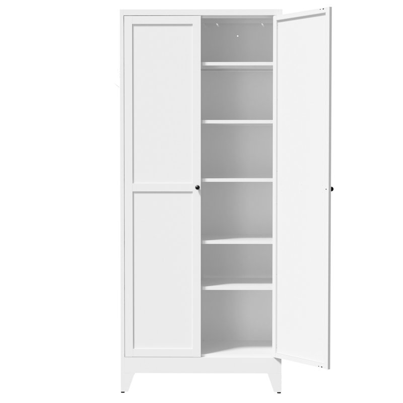 Armoire de rangement en métal H 74,8 po x l 31,5 po x P 15,7 po
