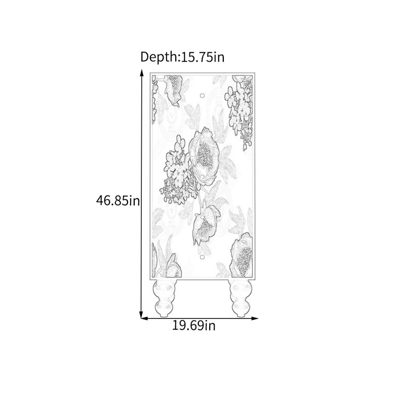 Armoire Modern, Noir