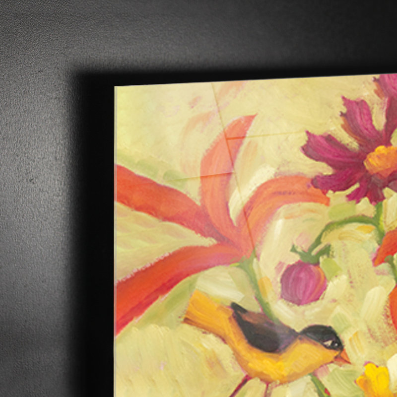 Vaso Su Sedia Rossa by Cindy Revell - Unframed Print, 100cm H x 70cm W