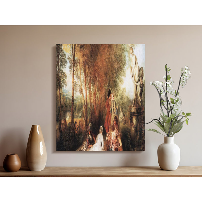 Goza Wrapped Canvas Print Set, 15x30