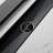 24 In.  Linear Shower Drain With Leveling Feet And Flange In Matte Black