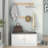 18.1'' H X 35.8'' W Upholstered Shoe Storage Bench-633059542