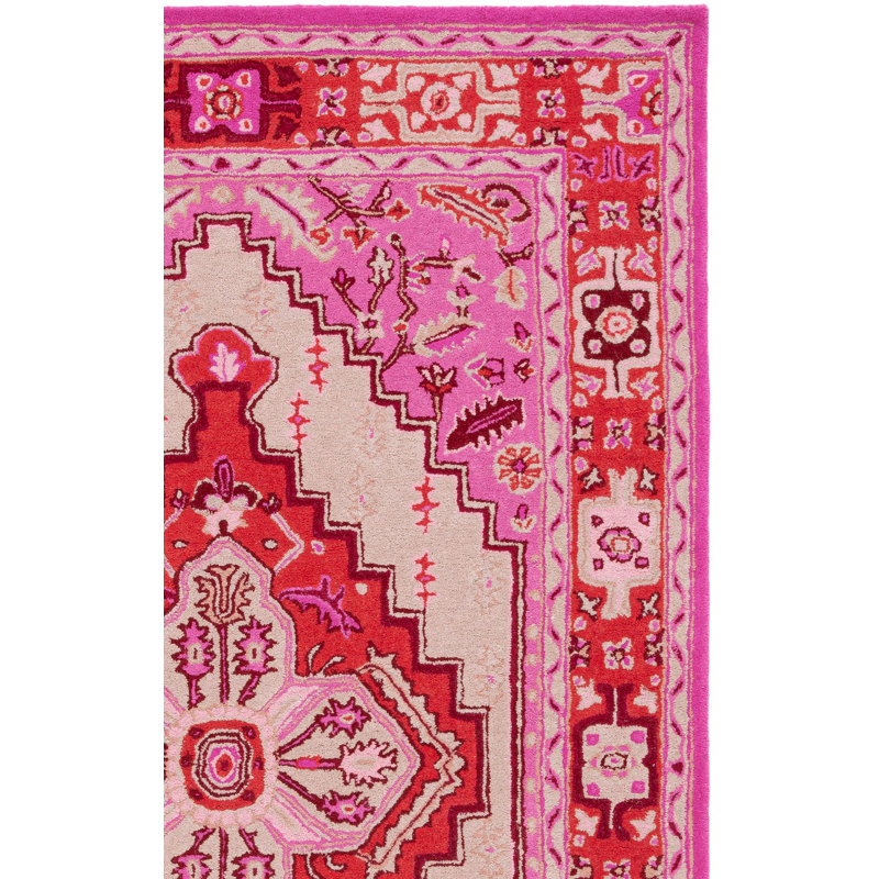 Blokzijl Hand Tufted Wool Oriental Rug, Rectangle 2'3" x 5'