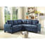 Canapé modulaire Sandridge, bleu marine-244415618