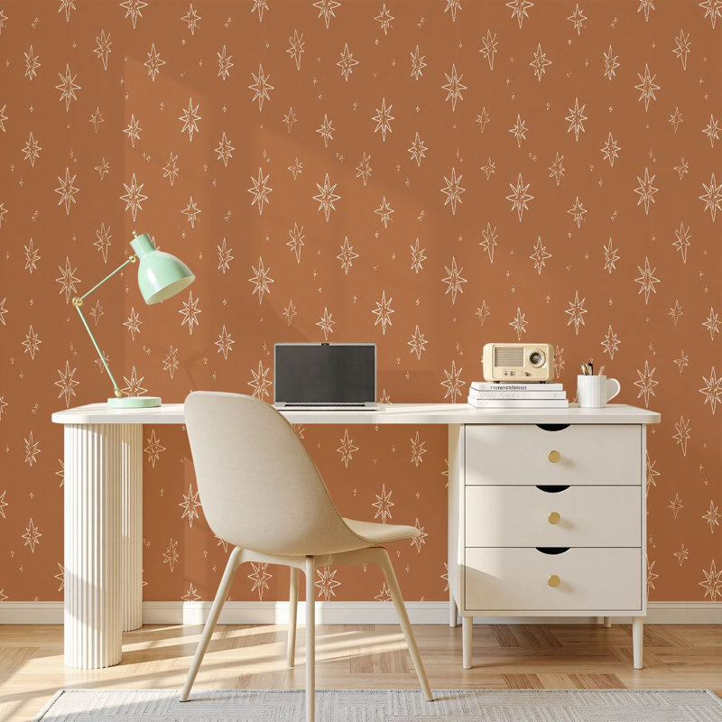 Peel and Stick PVC Wallpaper, Removable Self-Adhesive Wall Covering, Waterproof for Home Decor