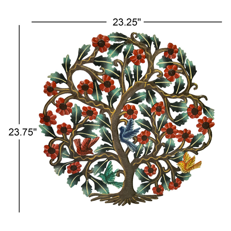 Handmade Traditional Wall Decor on Metal