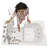 Ella Monaco 32"x52" Acrylic Air and Hydro Massage Walk-In Bathtub with Right Outward Swing Door, 5 Piece Fast Fill Faucet, 2" Dual Drain-92952886