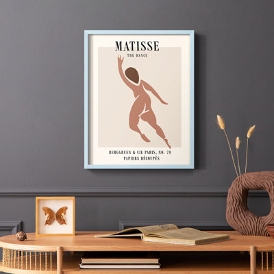 Matisse XCV III, reproduction encadrée - bois massif