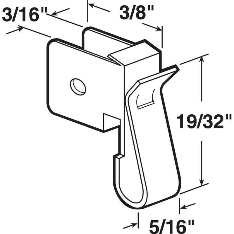 Pinces à spirale Prime-Line, à utiliser avec des tubes de 3/8 po de diamètre extérieur avec embouts rouges