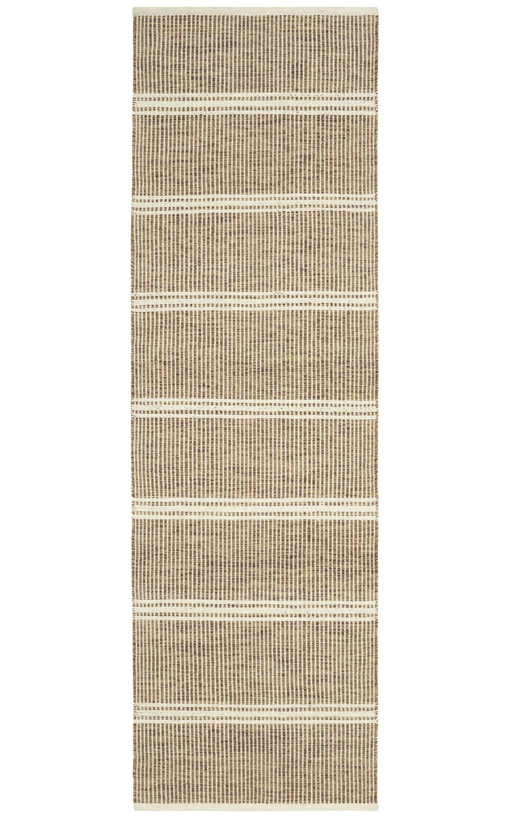 Malta Handmade Rug, Natural, Runner 2'6" x 8'