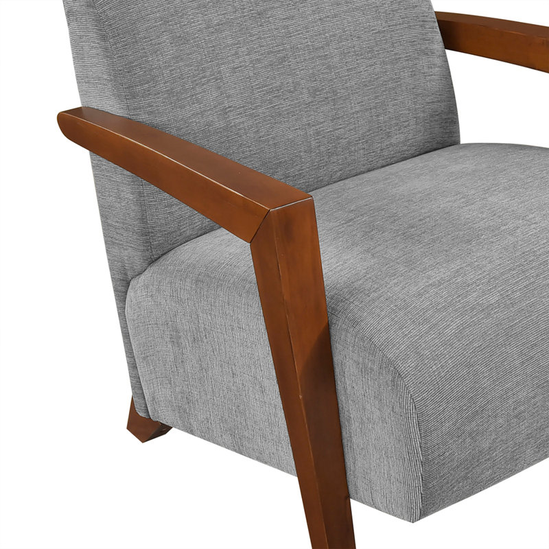 Modern Accent Chair, Gray