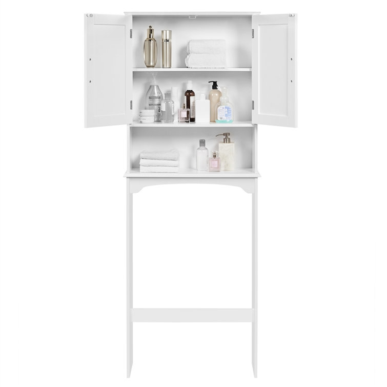 OYEAL Bathroom Storage Cabinet Freestanding Bathroom Shelf with Drawer  Toilet Paper Storage Stand 3 Tier Bathroom