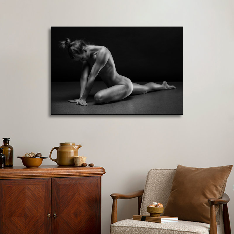 Toile métallique de Steelpix - Bodyscape par Anton Belovodchenko - impression d'art mural