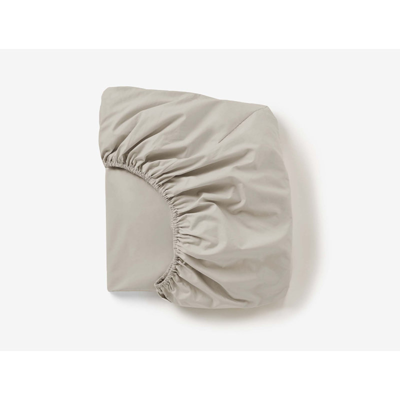 Drap-housse raffiné en percale biologique, Drap-housse de taille très grand, Pierre