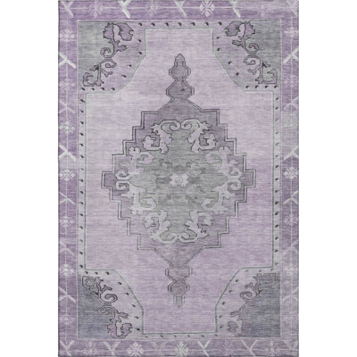 Premium Machine Washable Lubbers AMF1731 Global Rug