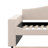 Upholstered Daybed With Storage Armrests, Trundle And Latest Integrated Bluetooth Audio System, Teddy Fleece,-1734351408