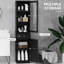 Armoire de rangement mince avec tiroir ajustable