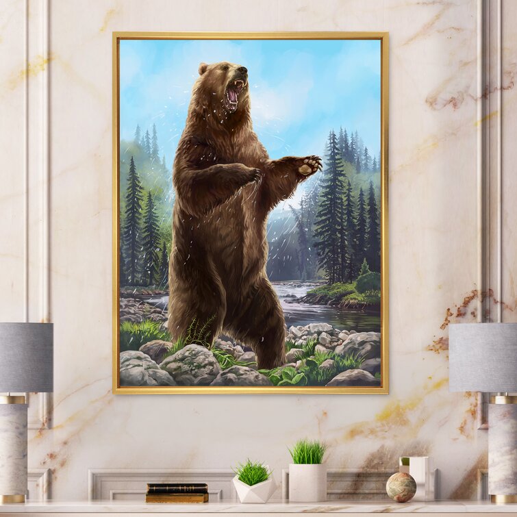 https://assets.wfcdn.com/im/39260837/resize-h755-w755%5Ecompr-r85/1903/190332677/Bear+Standing+Bear+On+Canvas+Painting.jpg