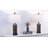 Doroteja 24.5" Bedside Metal USB table lamp set with Night Light and Touch Control-853430730