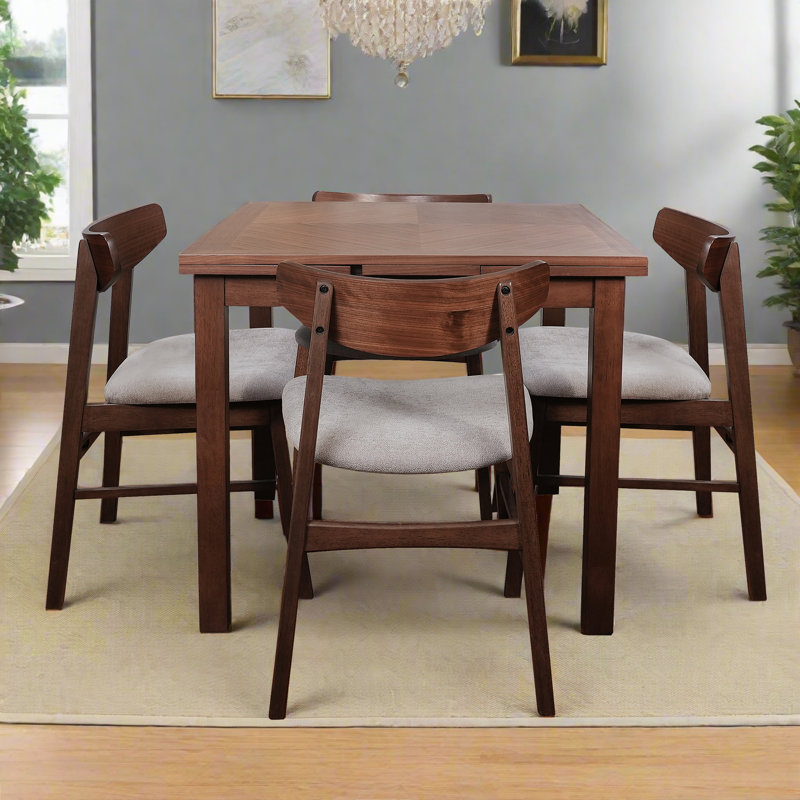 Loudoun Extendable Dining Table, Space-Saving Design