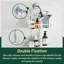 Serviteur de douche triple en aluminium