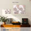 Portrait de femme, silhouette de femmes sur toile, ensemble de 2 pièces-93024618