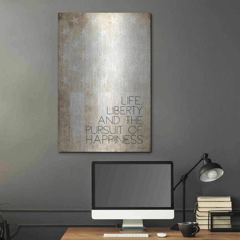 «Life, Liberty And Happiness» par Susan Ball, H 36 po x l 24 po