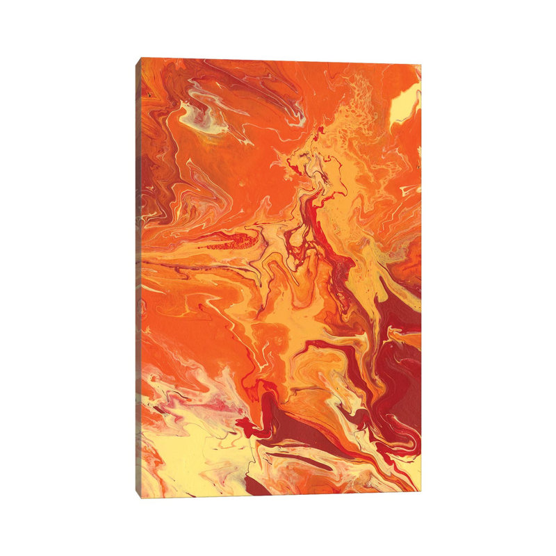 Toile en métal Steemplix - Nomadic Blaze III par Regina Moore