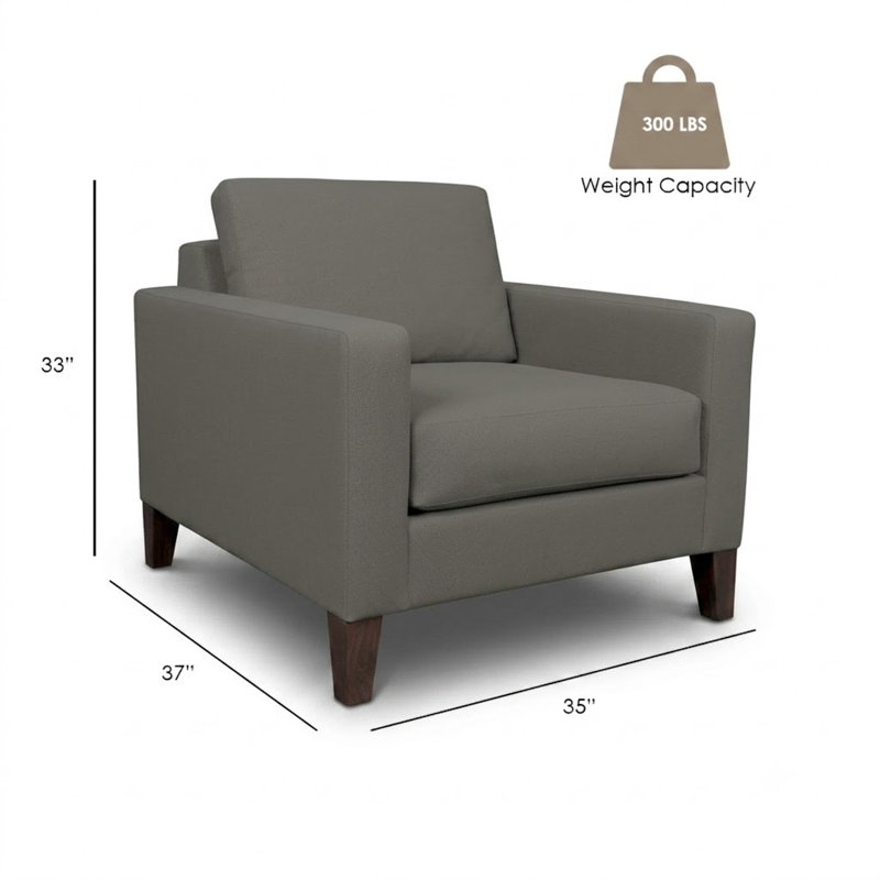 Henry Upholstered Chair, Antic Slate
