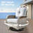 Three-Piece Outdoor Swivel Chair Set-1847364727