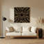 Art mural brun op Op 76