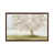 Toile avec cadre en bois brun classique est en rupture de stock