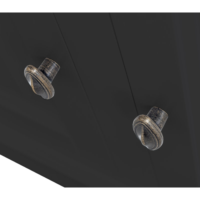 Chapne 230cm Sideboard, Black