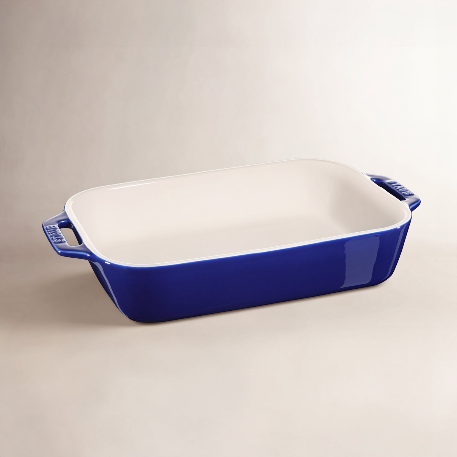 Ceramique Ceramic Rectangular Oven Dish, Blue