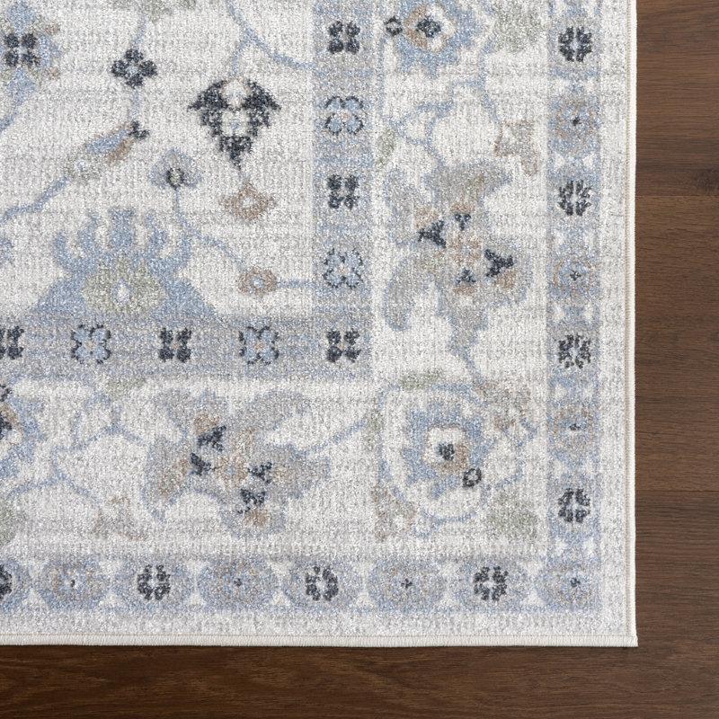 Bridie Medallion Machine Washable Area Rug, Rectangle 8'8" x 13'