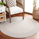 Jabus Machine Woven / Power Loomed Performance Ivory Rug