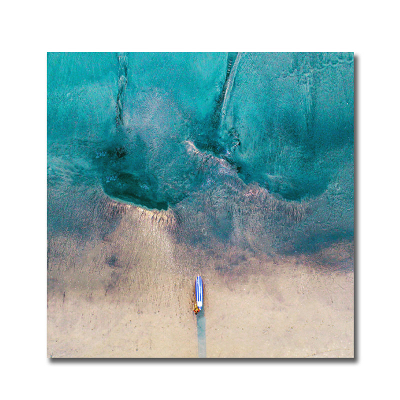 Summoning Surf Print, Aluminum, 24" H x 24" W x 1.5" D