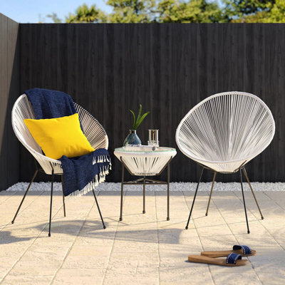 Ensemble de conversation modulaire pour l'extérieur 2 personnes