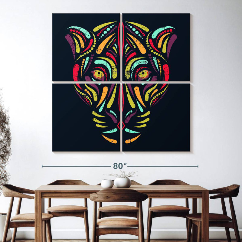 «Brampt Jaguar Face Abstract»