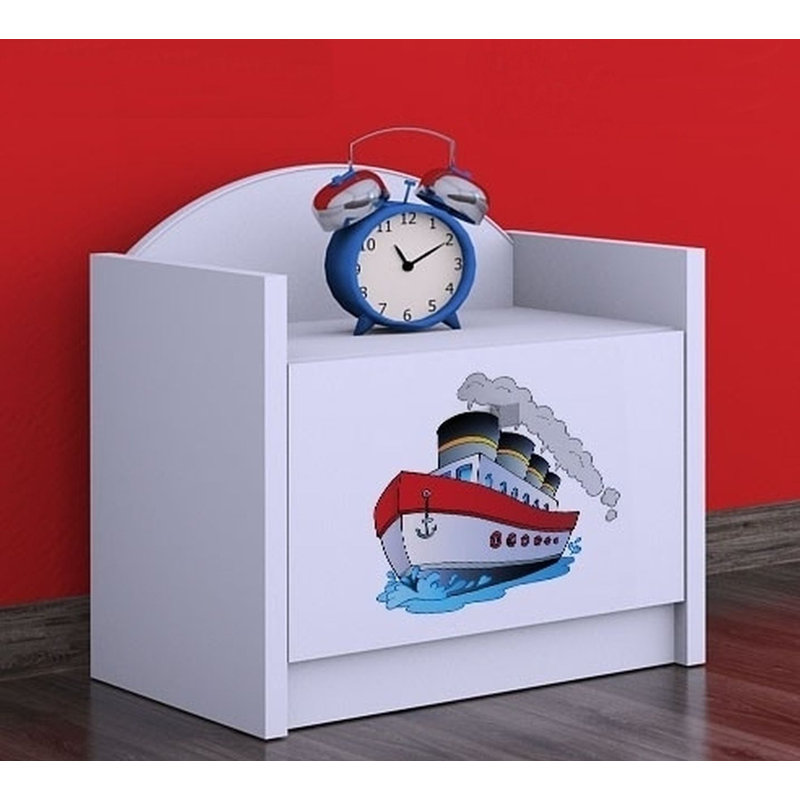 Jase Nightstand, White