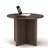 Nobile 35.43'' Circle Conference Table
